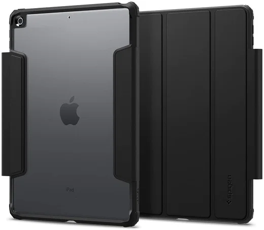 Spigen Ultra Hybrid Pro Apple iPad 10.2 (2019/2020/2021) Hoes Zwart afbeelding 2