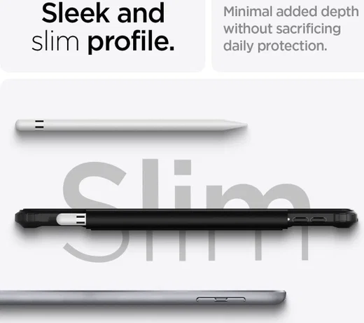 Spigen Ultra Hybrid Pro Apple iPad 10.2 (2019/2020/2021) Hoes Zwart afbeelding 5