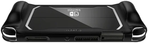 Spigen Rugged Armor Nintendo Switch OLED Hoesje Zwart afbeelding 16