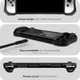 Spigen Rugged Armor Nintendo Switch OLED Hoesje Zwart afbeelding 6