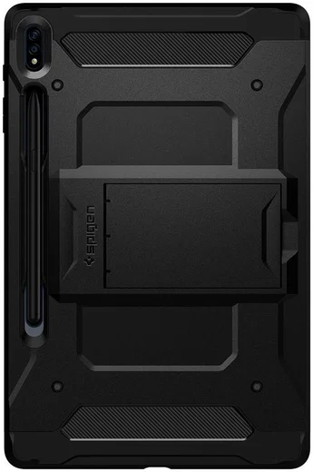 Spigen Tough Armor Pro Samsung Galaxy Tab S8+/S7+/S7 FE Hoes Gunmetal afbeelding 5