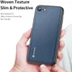 Dux Ducis Fino Series iPhone 7/8/SE 2020/2022 Hoesje Back Cover Blauw afbeelding 2