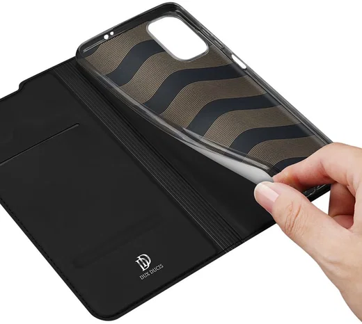 Dux Ducis Skin Pro Series Nokia G11 / G21 Hoesje Portemonnee Zwart afbeelding 4