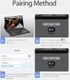 Dux Ducis Samsung Galaxy Tab S8 Ultra Hoes met Bluetooth Toetsenbord afbeelding 13