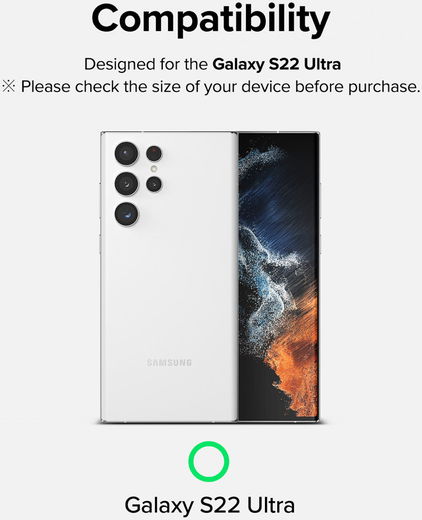 Ringke Dual Easy Film Samsung Galaxy S22 Ultra Screen Protector 2-Pack afbeelding 10