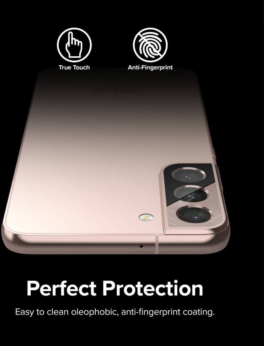 Ringke Samsung Galaxy S22/S22 Plus Camera Protector Glass [3-Pack] afbeelding 4