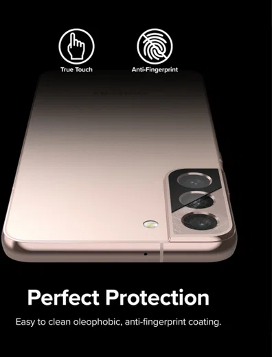 Ringke Samsung Galaxy S22/S22 Plus Camera Protector Glass [3-Pack] afbeelding 4