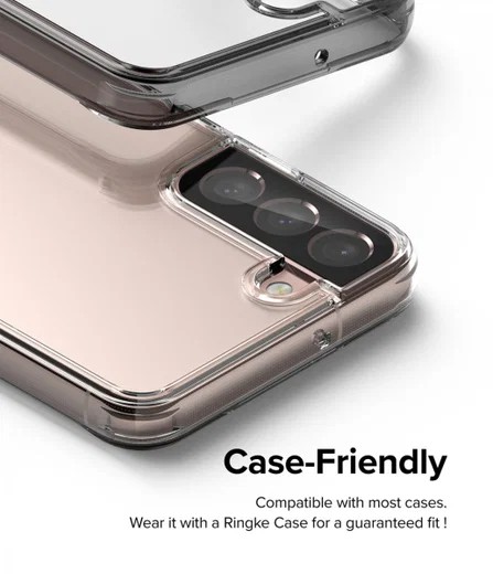 Ringke Samsung Galaxy S22/S22 Plus Camera Protector Glass [3-Pack] afbeelding 7