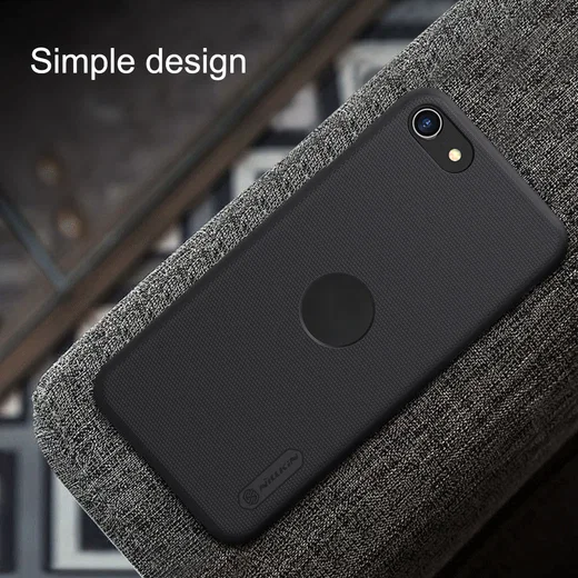 Nillkin Super Frosted Shield iPhone SE (2020/2022)/8/7 Hoesje Zwart afbeelding 6