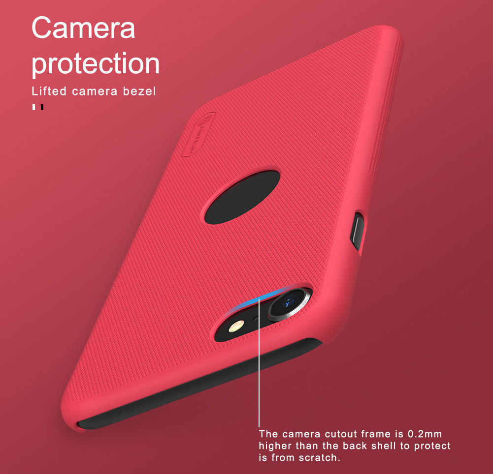 Nillkin Super Frosted Shield iPhone SE (2020/2022)/8/7 Hoesje Zwart afbeelding 9