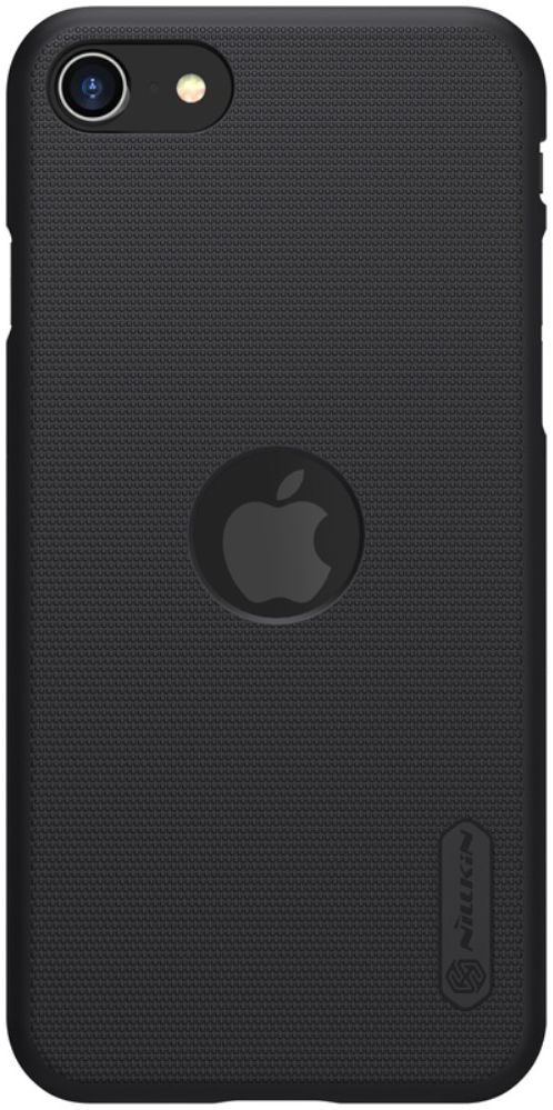 Nillkin Super Frosted Shield iPhone SE (2020/2022)/8/7 Hoesje Zwart afbeelding 2