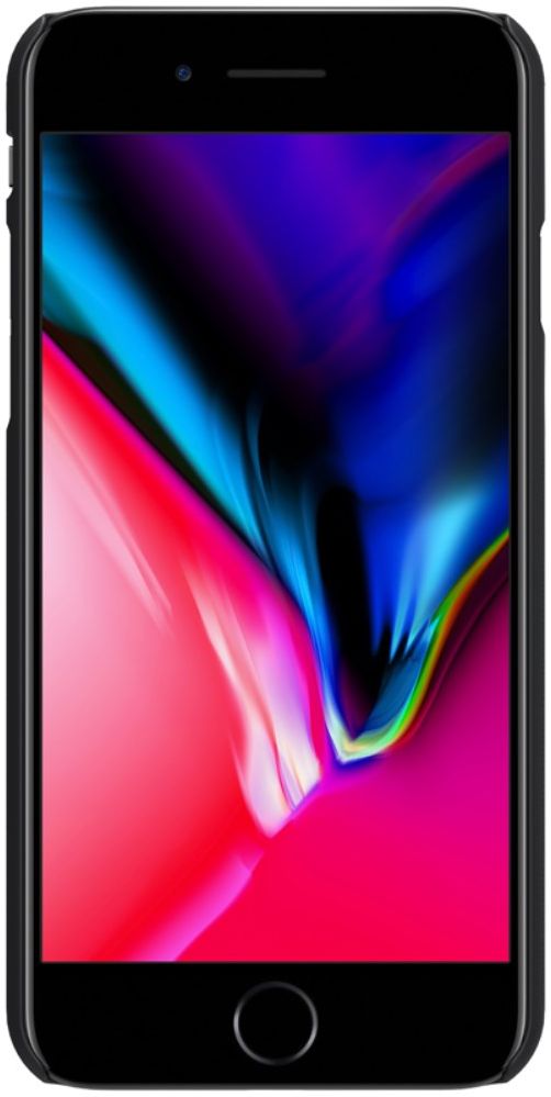 Nillkin Super Frosted Shield iPhone SE (2020/2022)/8/7 Hoesje Zwart afbeelding 3