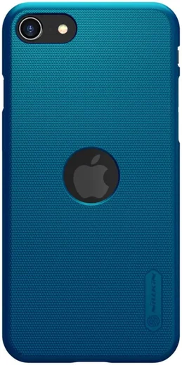 Nillkin Super Frosted Shield iPhone SE (2020/2022)/8/7 Hoesje Blauw afbeelding 2