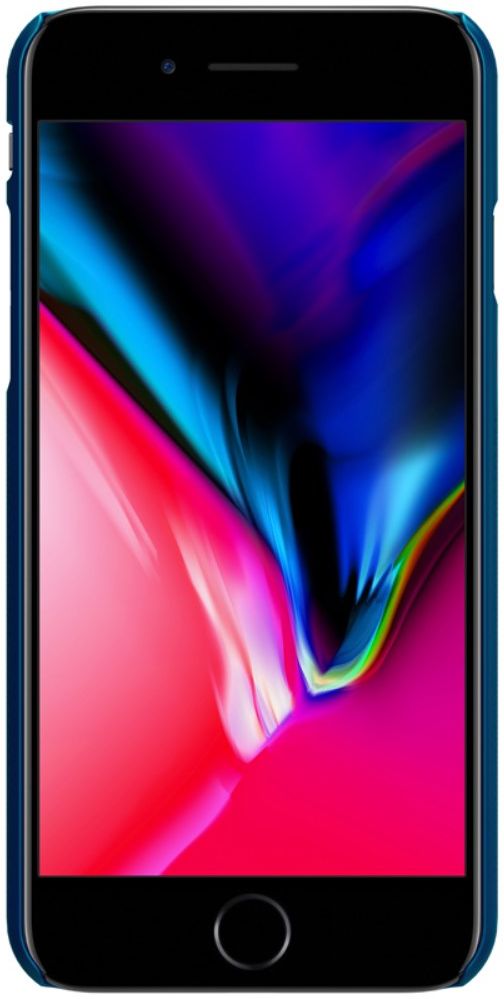 Nillkin Super Frosted Shield iPhone SE (2020/2022)/8/7 Hoesje Blauw afbeelding 3