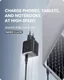 Anker PowerPort Nano II (65W) GaN Compacte USB-C Adapter Zwart afbeelding 2