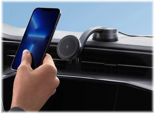Anker 613 PowerWave MagGo (10W) Dashboard Houder met MagSafe Zwart afbeelding 2