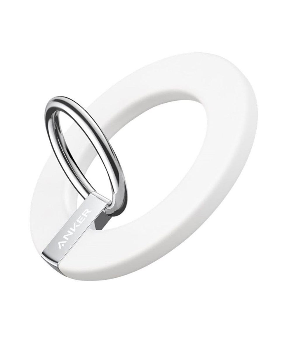 Anker MagGo Ring Houder MagSafe Standaard voor Vinger Wit afbeelding 1