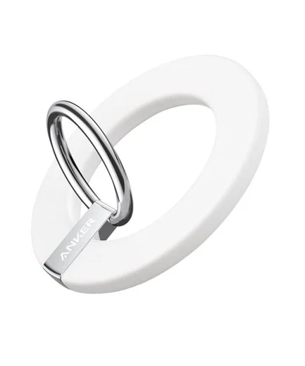 Anker MagGo Ring Houder MagSafe Standaard voor Vinger Wit afbeelding 1