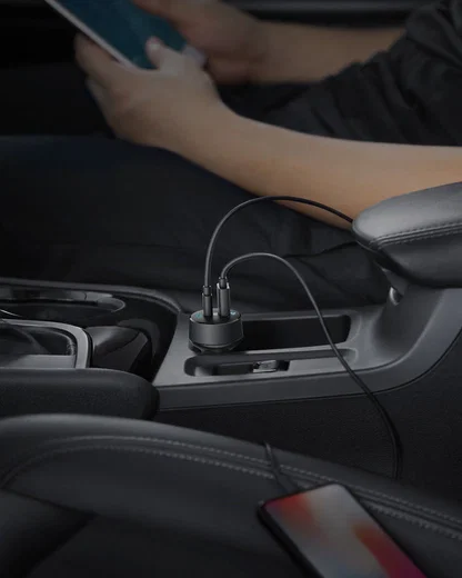 Anker PowerDrive PD+ 2 (35W) USB-A / USB-C Fast Charge Autolader Zwart afbeelding 2