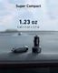 Anker PowerDrive PD+ 2 (35W) USB-A / USB-C Fast Charge Autolader Zwart afbeelding 5