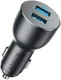 Anker PowerDrive III Alloy (36W) 2-Poorts USB-A Autolader Zwart afbeelding 1