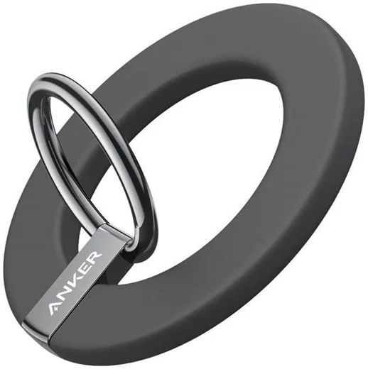 Anker MagGo Ring Houder MagSafe Standaard voor Vinger Zwart afbeelding 1