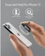 Anker MagGo Ring Houder MagSafe Standaard voor Vinger Zwart afbeelding 4