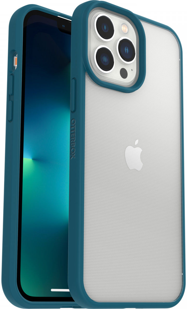 OtterBox React Apple iPhone 13 Pro Max Hoesje Back Cover Transparant Blauw afbeelding 1
