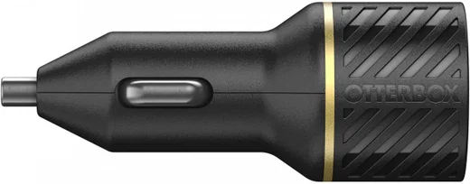 OtterBox 30W Fast Charge USB/USB-C Autolader Power Delivery Zwart afbeelding 3