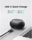UGREEN HiTune T1 True Wireless Earbuds Draadloze Headset Zwart afbeelding 13