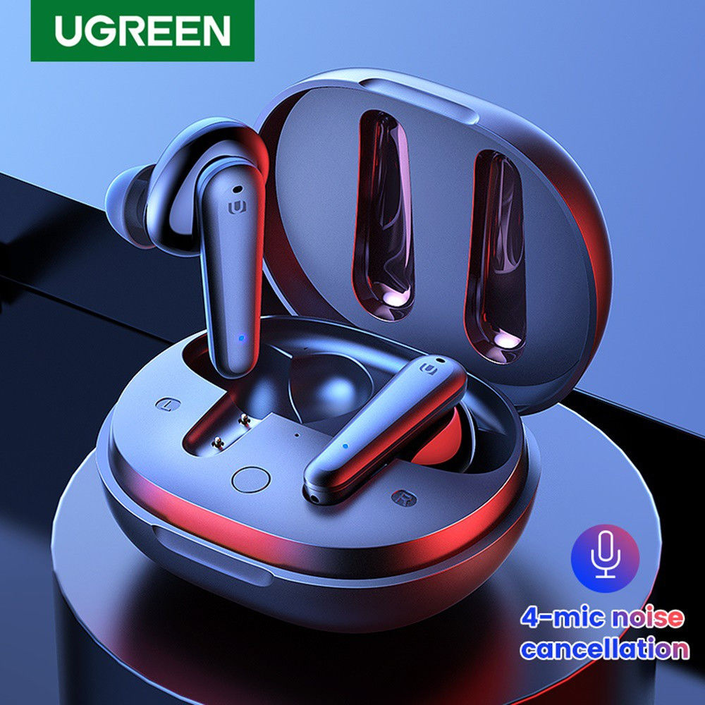 UGREEN HiTune T1 True Wireless Earbuds Draadloze Headset Zwart afbeelding 4