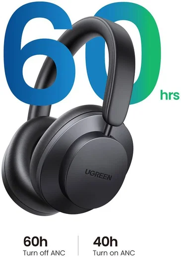 UGREEN HiTune Max 3 Koptelefoon Noice Cancelling 60 Uur Batterijtijd afbeelding 2