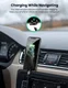 UGREEN Gravity Drive Telefoonhouder Auto Ventilatierooster Klem Zwart afbeelding 7