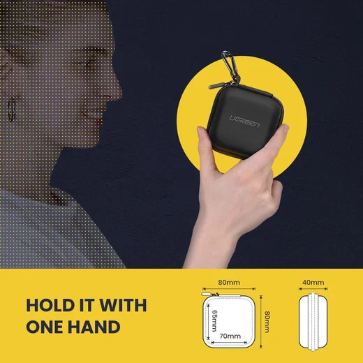 UGREEN Universele Koptelefoon Oplaadcase Hoes voor AirPods/Buds afbeelding 5