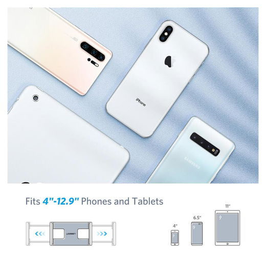 UGREEN Universele Telefoon / Tablet Houder met Verstelbare Lange Arm afbeelding 5