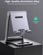 UGREEN Universele Verstelbare Opvouwbare Aluminium Telefoon Houder afbeelding 4