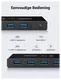 UGREEN Sharing Switch USB 3.0 Schakelaar met 4 USB Poorten Zwart afbeelding 4