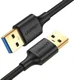 UGREEN USB-A naar USB-A SuperSpeed Data Kabel USB 3.0 5Gbps 1M Zwart afbeelding 1