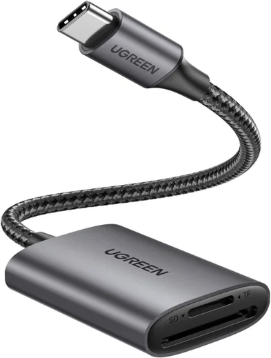 UGREEN USB-C Card Reader met Micro SD-kaart / SD-Kaart Ingang afbeelding 1