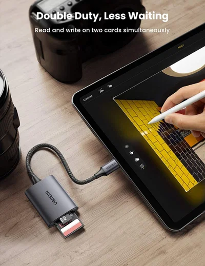 UGREEN USB-C Card Reader met Micro SD-kaart / SD-Kaart Ingang afbeelding 5