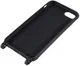 iPhone 7/8/SE (2020/2022) Hoesje TPU Back Cover + Telefoon Koord Zwart afbeelding 4
