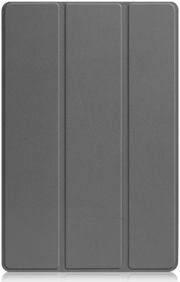 Lenovo Tab P12 Pro Hoes Tri-Fold Book Case Kunstleer Grijs afbeelding 11