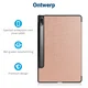 Lenovo Tab P12 Pro Hoes Tri-Fold Book Case Kunstleer Roze Goud afbeelding 4