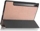 Lenovo Tab P12 Pro Hoes Tri-Fold Book Case Kunstleer Roze Goud afbeelding 12