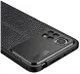 Xiaomi Poco X4 Pro Litchi Hoesje TPU met Leren Textuur Blauw afbeelding 5