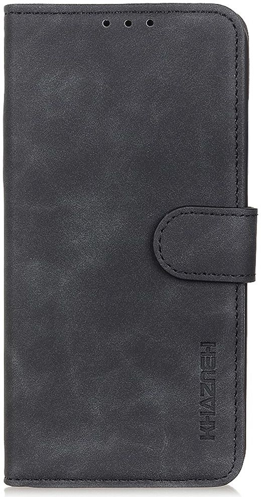 KHAZNEH Oppo Find X5 Lite Hoesje Retro Wallet Book Case Zwart afbeelding 3