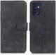 KHAZNEH Oppo Find X5 Lite Hoesje Retro Wallet Book Case Zwart afbeelding 2