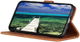 KHAZNEH Oppo Find X5 Lite Hoesje Retro Wallet Book Case Bruin afbeelding 5