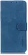 KHAZNEH Realme 9 Pro Hoesje Retro Wallet Book Case Blauw afbeelding 2