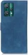 KHAZNEH Realme 9 Pro Hoesje Retro Wallet Book Case Blauw afbeelding 3